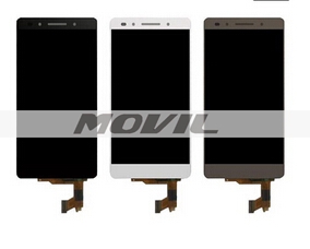 Lcd display screen+touch glass digitizer assembly for huawei Ascend honor 7 PLk-TL01H PLK-UL00 white black gold